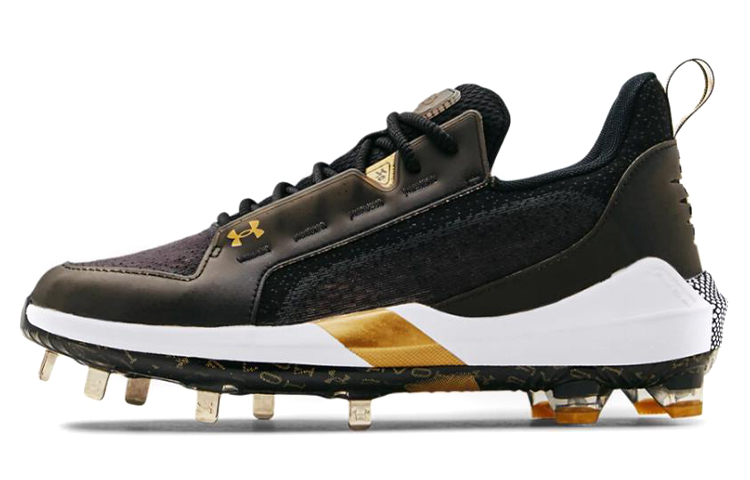 Buy 安德玛 Harper 6 低帮 ST '黑色金属金' 3024315-001