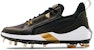 Under Armour Harper 6 Low ST 'Hitam Emas Metalik' 3024315-001