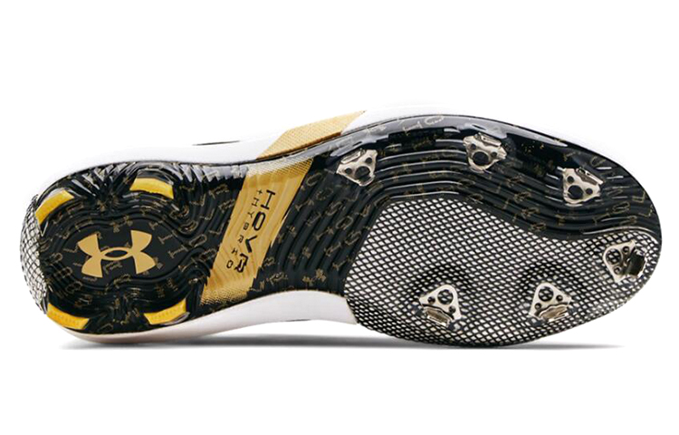 Shop 安德玛 Harper 6 低帮 ST '黑色金属金' 3024315-001