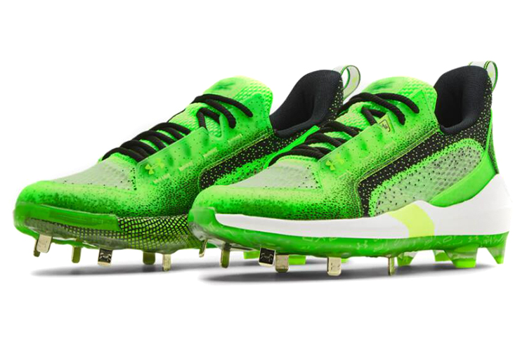 Lookbook Under Armour Harper 6 Low ST ''Verde Hyper'' 3024315-300