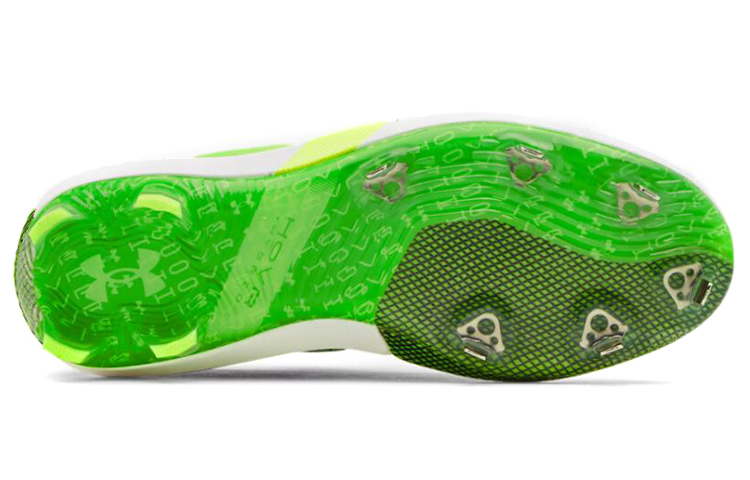 Shop Under Armour Harper 6 Rendah ST 'Hijau Hiper' 3024315-300