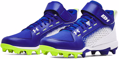 Lookbook Under Armour Harper 6 中筒 RM 棒球鞋 藍白