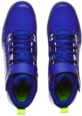 Under Armour Harper 6 中筒 RM 棒球鞋 藍白 Shop Under Armour Harper 6 中筒 RM 棒球鞋 藍白