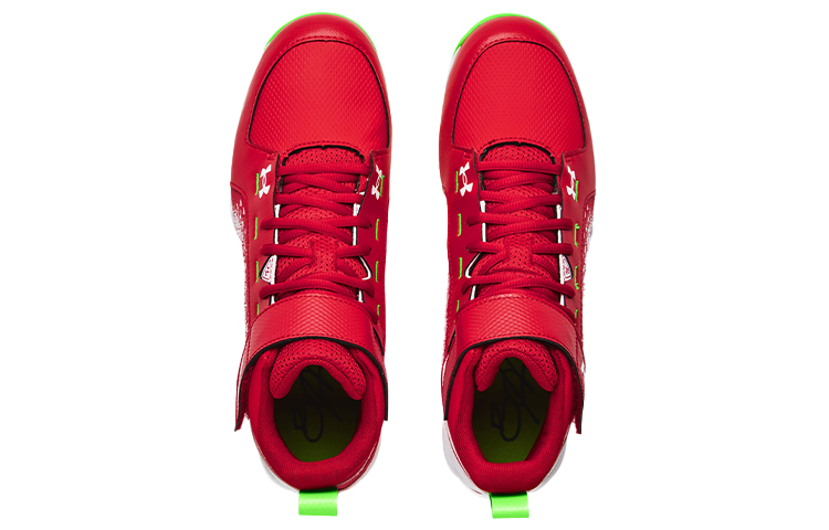 Shop Under Armour Harper 6 Mid RM 'Red White' 3024319-600