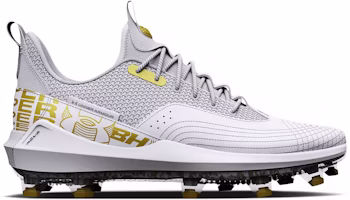 Under Armour Harper 7 Low Elite TPU 'Mod Grey Gold' 3025585-100 Under Armour Harper 7 Low Elite TPU 'Mod Grey Gold' 3025585-100
