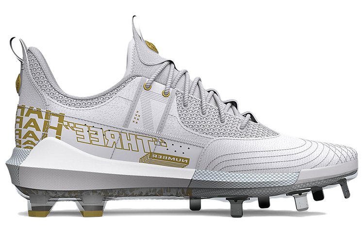 Order Under Armour Harper 7 Low ST ''Bianco Oro Metallizzato'' 3025582-100