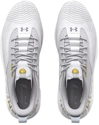 Under Armour Harper 7 Low ST ''Bianco Oro Metallizzato'' 3025582-100 Shop Under Armour Harper 7 Low ST ''Bianco Oro Metallizzato'' 3025582-100