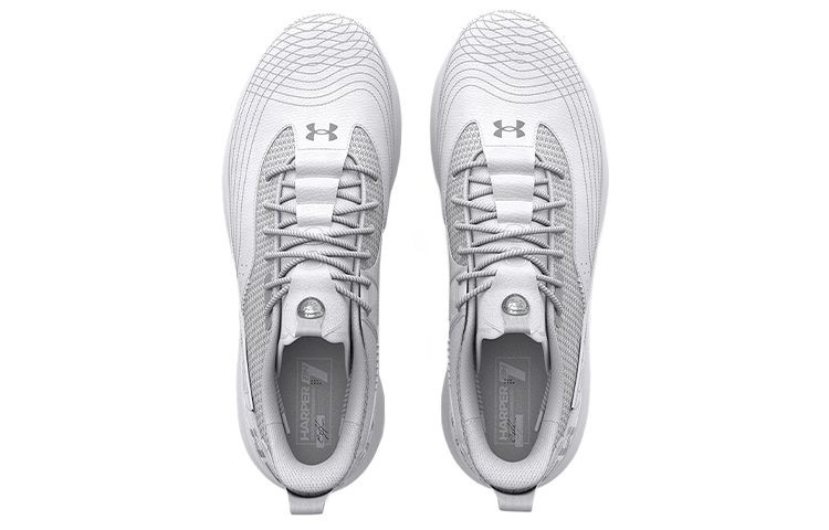 Shop Under Armour Harper 7 TF ''Wit Moddergrijs'' 3025586-100