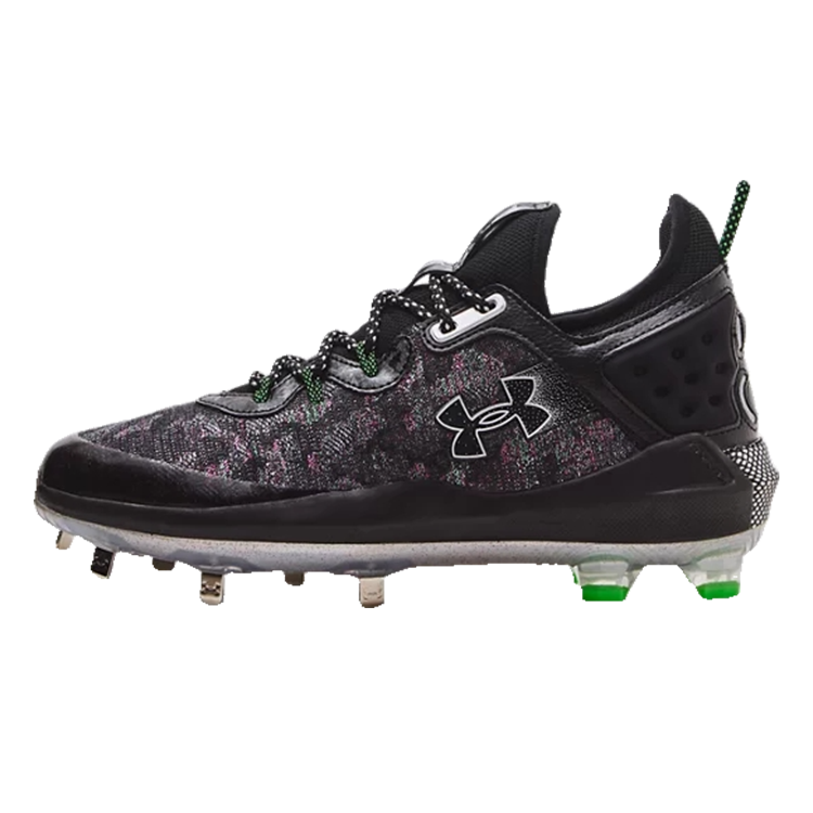Under Armour Harper 8 Elite TPU 'Black Pink Green' 3026591-001
