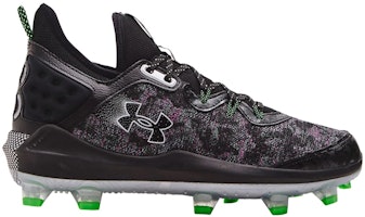 Under Armour Harper 8 Elite TPU 'Black Pink Green' 3026591-001 Under Armour Harper 8 Elite TPU 'Black Pink Green' 3026591-001