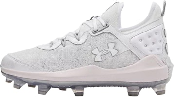 Under Armour Harper 8 Elite TPU 'White Baseball Grey' 3026591-100 Under Armour Harper 8 Elite TPU 'White Baseball Grey' 3026591-100