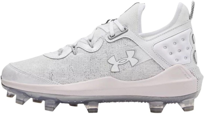 Under Armour Harper 8 Elite TPU 'White Baseball Grey' 3026591-100 Buy Under Armour Harper 8 Elite TPU 'White Baseball Grey' 3026591-100
