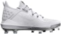 Under Armour Harper 8 Elite TPU 'Putih Baseball Kelabu' 3026591-100