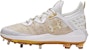 Under Armour Harper 8 Rendah ST 'Putih Emas Logam' 3026588-100