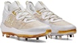 Order Under Armour Harper 8 Rendah ST 'Putih Emas Logam' 3026588-100