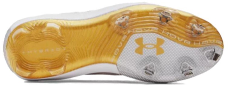 언더아머 하퍼 8 로우 ST '화이트 메탈릭 골드' 3026588-100 Shop 언더아머 하퍼 8 로우 ST '화이트 메탈릭 골드' 3026588-100