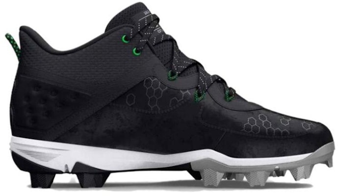Under Armour Harper 8 Mid RM 'Black Metallic Silver' 3026592-001 Order Under Armour Harper 8 Mid RM 'Black Metallic Silver' 3026592-001