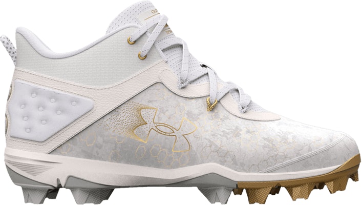 Under Armour Harper 8 Mid RM 'Putih Emas Metalik' 3026592-100 Buy Under Armour Harper 8 Mid RM 'Putih Emas Metalik' 3026592-100