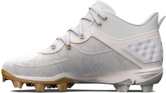 언더아머 하퍼 8 미드 RM '화이트 메탈릭 골드' 3026592-100 Buy 언더아머 하퍼 8 미드 RM '화이트 메탈릭 골드' 3026592-100