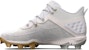 Under Armour Harper 8 Mid RM 'Putih Emas Metalik' 3026592-100