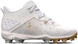Order Under Armour Harper 8 Mid RM 'Putih Emas Metalik' 3026592-100