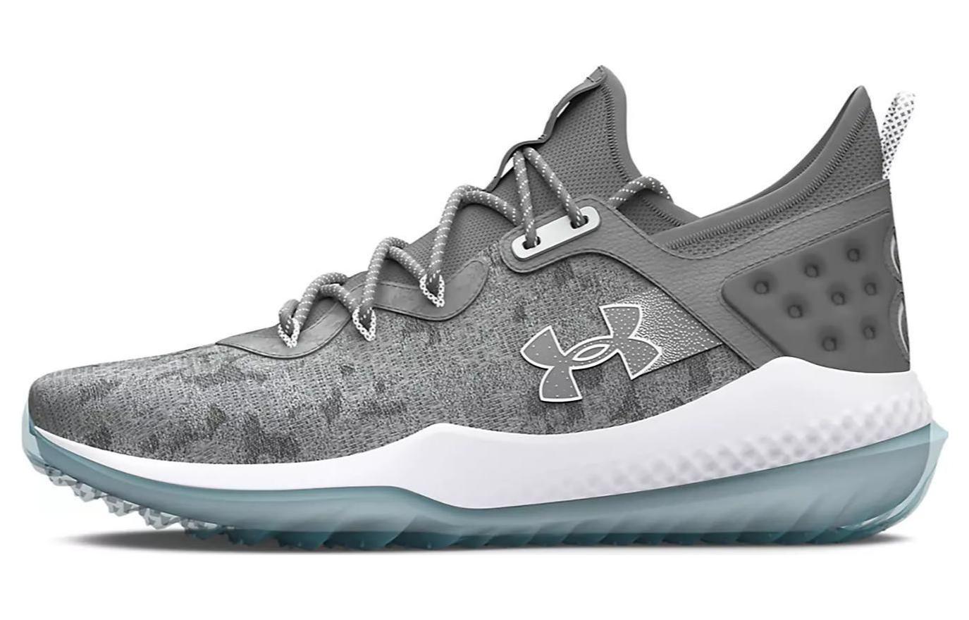 Under Armour Harper 8 Turf Baseball Shoes 'Baseball Grey' 3026593-100