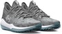 Under Armour Harper 8 Turf Kasut Baseball 'Baseball Grey'. 3026593-100