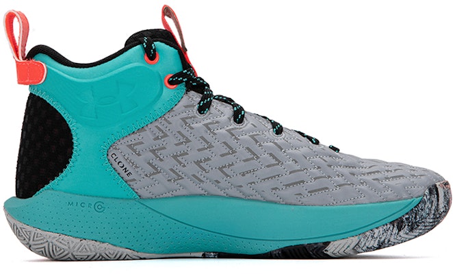 安德玛 Havoc 4 Clone '绿松石色' 篮球鞋 3025998-104 Order 安德玛 Havoc 4 Clone '绿松石色' 篮球鞋 3025998-104