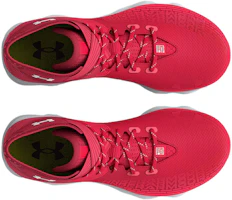 Shop Under Armour 高亮系列 運動品牌 防滑耐磨 足球鞋 男款 紅色