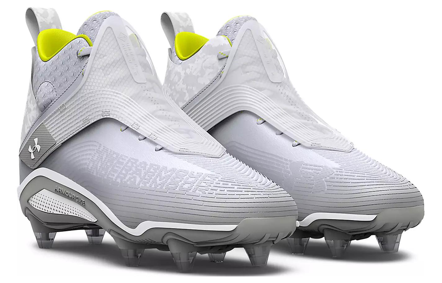 Lookbook Under Armour Highlight Hammer D ''Wit Metallic Zilver'' 3025086-100