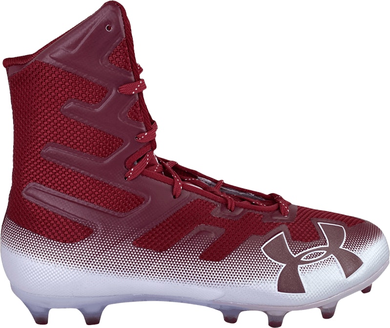 Maroon under sales armour highlight cleats