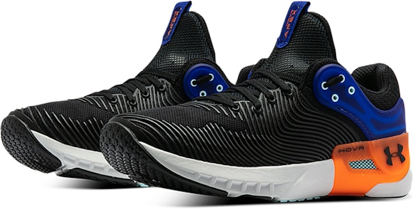 Under Armour Hovr Apex 2 Kasut Hitam/Biru/Jingga 3023007-003 Lookbook Under Armour Hovr Apex 2 Kasut Hitam/Biru/Jingga 3023007-003