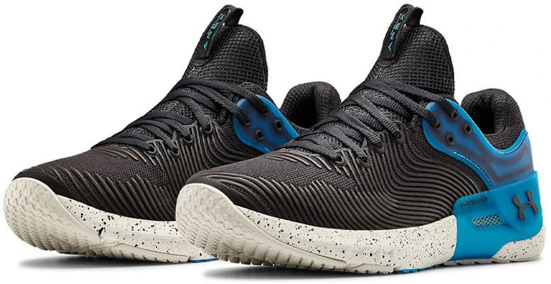 Under Armour HOVR Apex 2 'Hitam Photon Biru' 3023007-500 Lookbook Under Armour HOVR Apex 2 'Hitam Photon Biru' 3023007-500