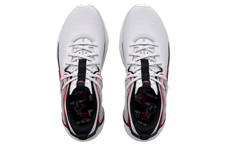 Shop Under Armour HOVR Apex 3 Universitario 'Blanco Rojo' 3026158-103