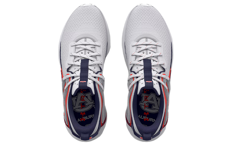 Shop Under Armour HOVR Apex 3 'Putih Team Oranye' Kolegiat 3026158-102