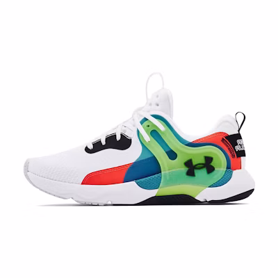 UA HOVR Apex 3 Running Shoes White/Green