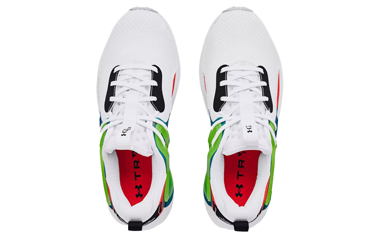 Lookbook Under Armour HOVR Apex 3 Sepatu Lari Putih/Hijau 3024271-100