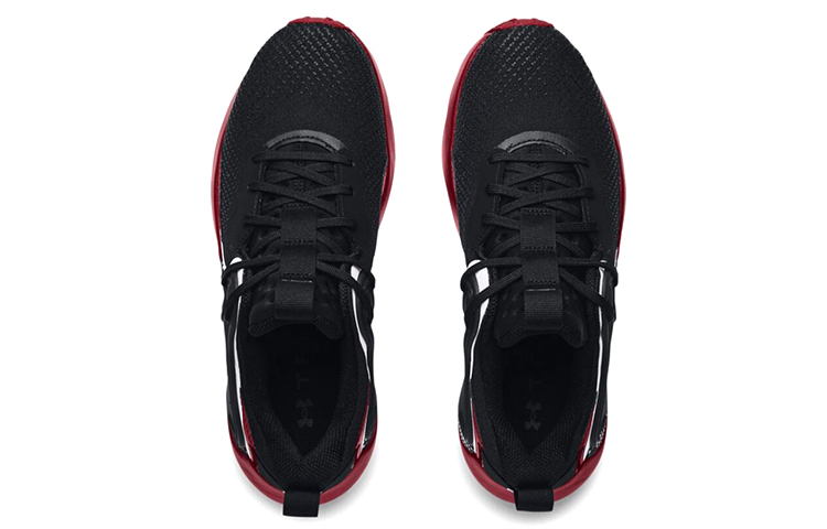Shop Under Armour HOVR Apex 3 团队版 '黑红' 3024308-002