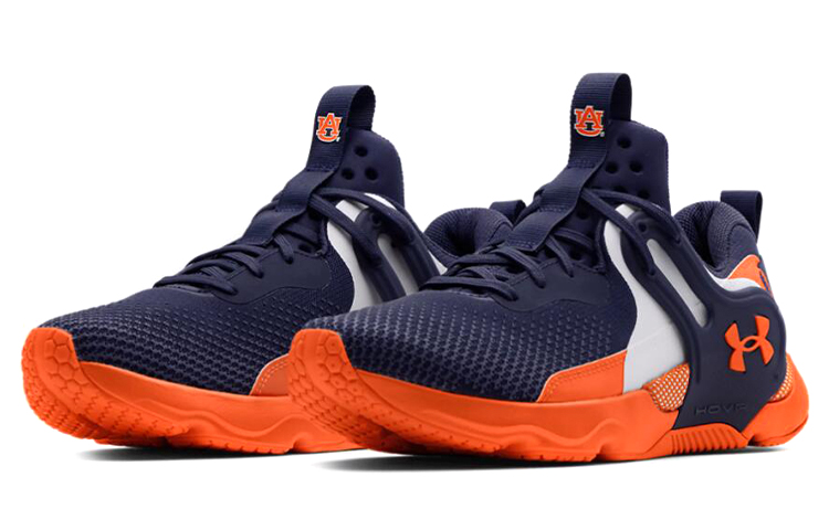 Lookbook Under Armour HOVR Apex 3 Team "Bleu Nuit Orange" 3024308-401