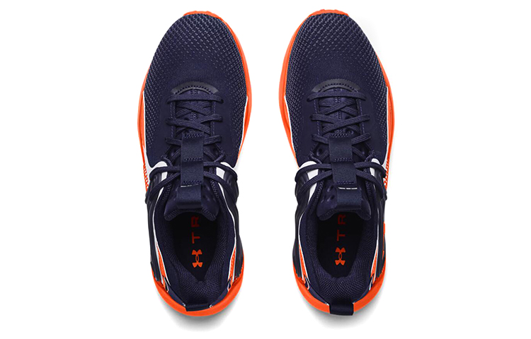 Shop Under Armour HOVR Apex 3 Team "Bleu Nuit Orange" 3024308-401