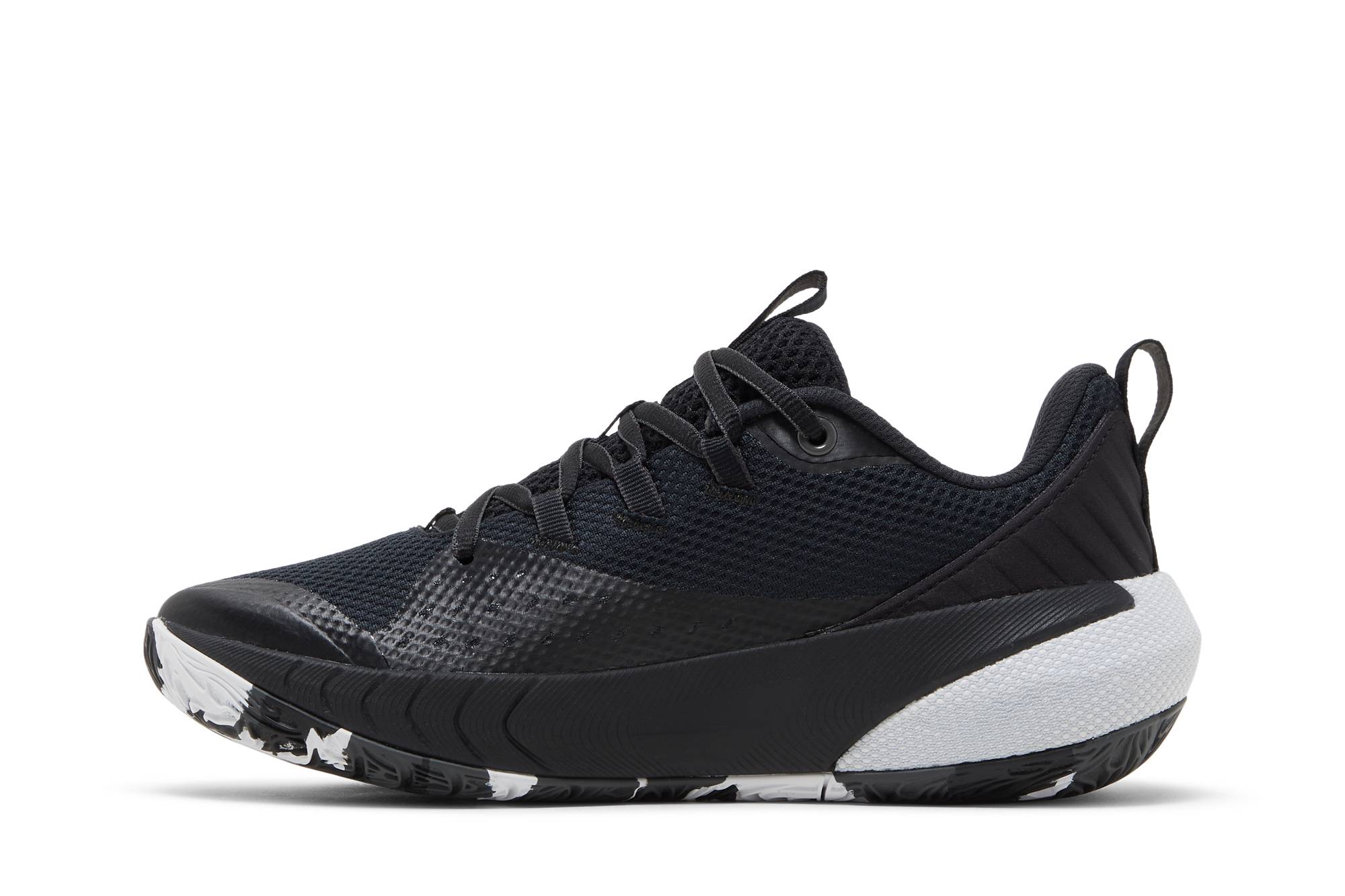 (W)  UA HOVR Ascent 'Black White' 圖 3