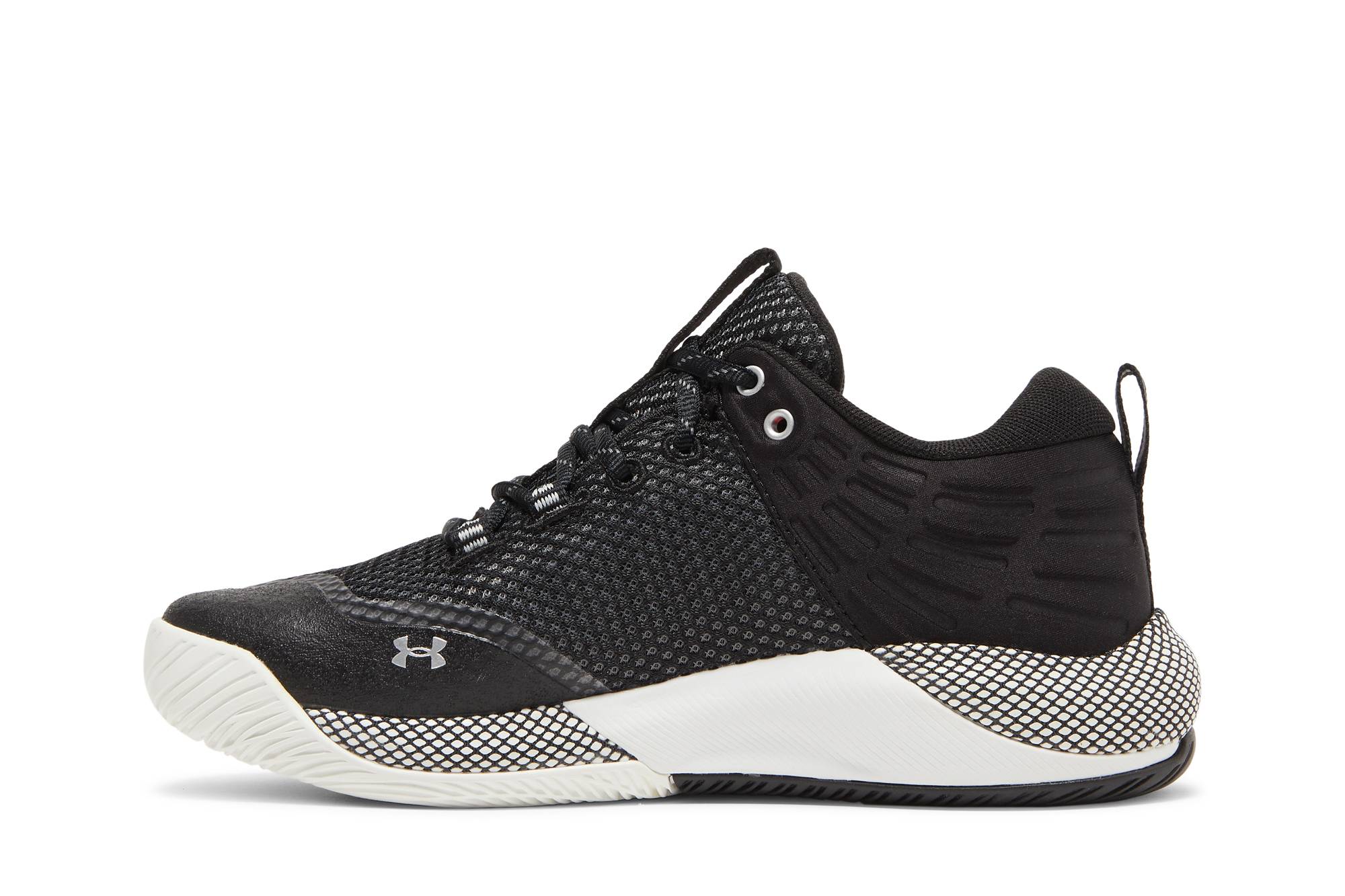 Lookbook (W) 安德玛 HOVR Block City '黑白'配色篮球鞋 3023709-001