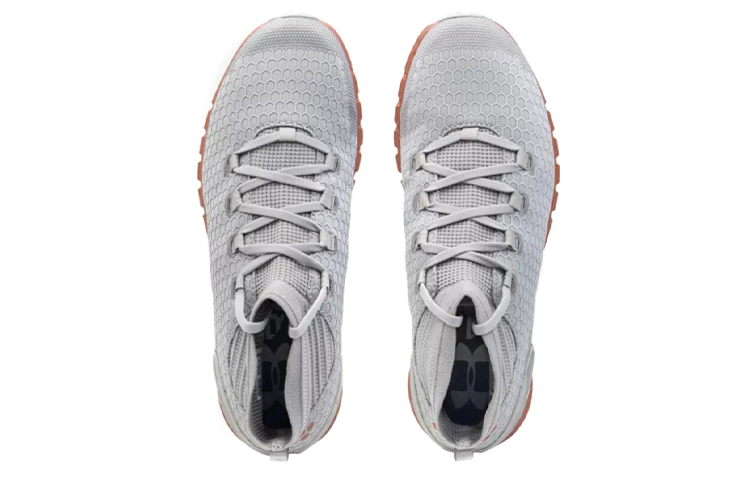 Shop Under Armour Hovr CGR Mid 'Grey Red' 3020313-102