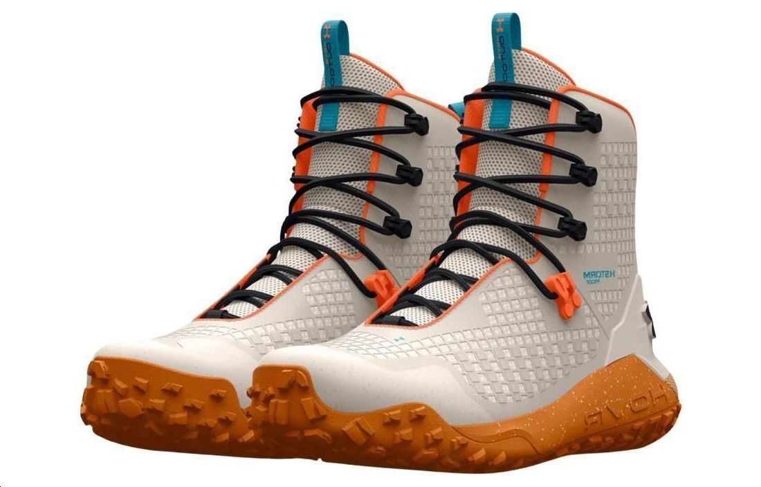 Lookbook Under Armour HOVR Dawn Waterproof 2.0 Stivali ''Beige Arancione'' 3025573100