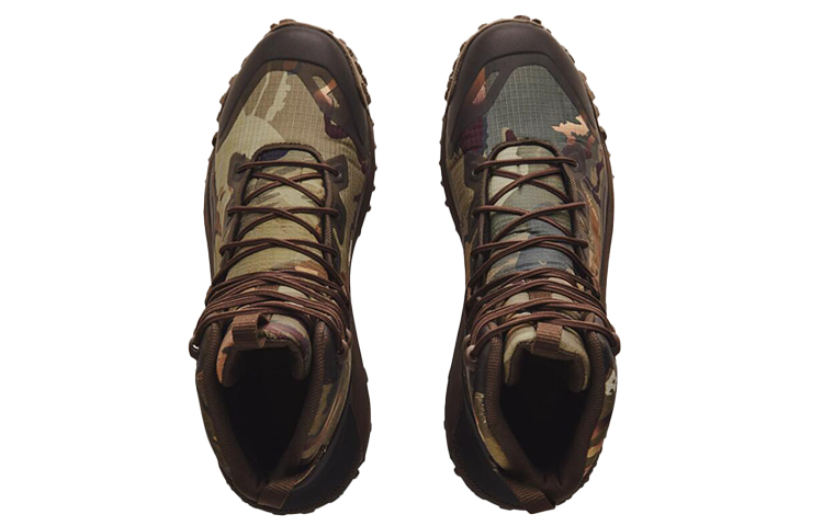 Lookbook 언더아머 HOVR 던 방수 부츠 '매버릭 브라운 카모' 3023105-901