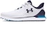 Under Armour HOVR Drive Fade Spikeless Golf Wide 'Putih Midnight Navy' 3027085-100