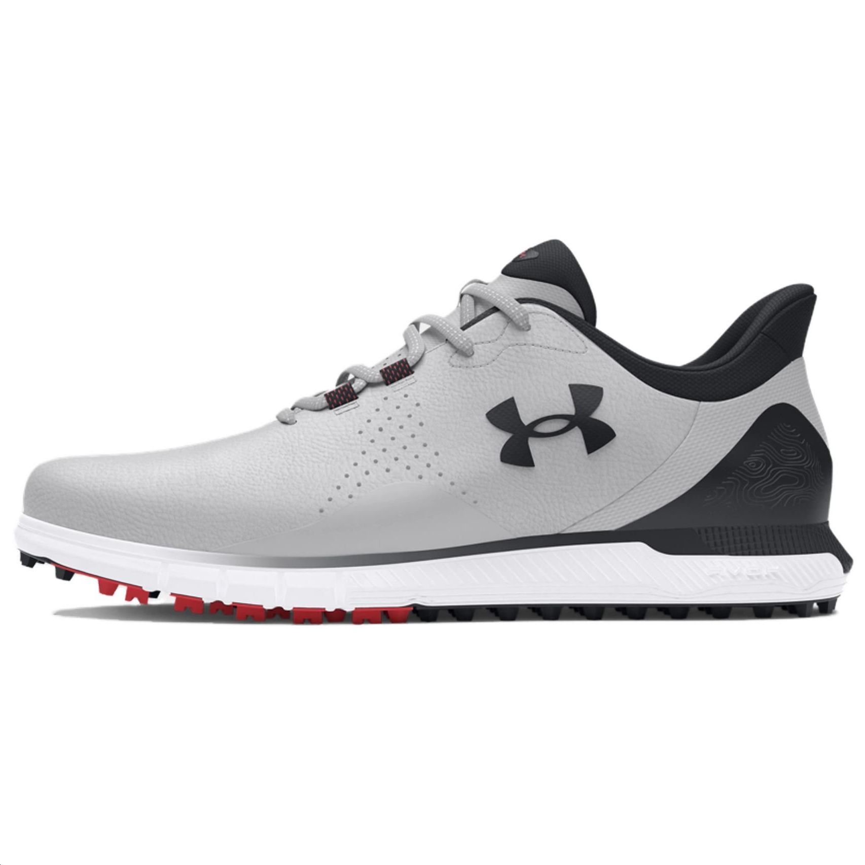 Under Armour HOVR Drive Fade Spikeless Golf Wide 'Mod Grey Black' 3027085-101