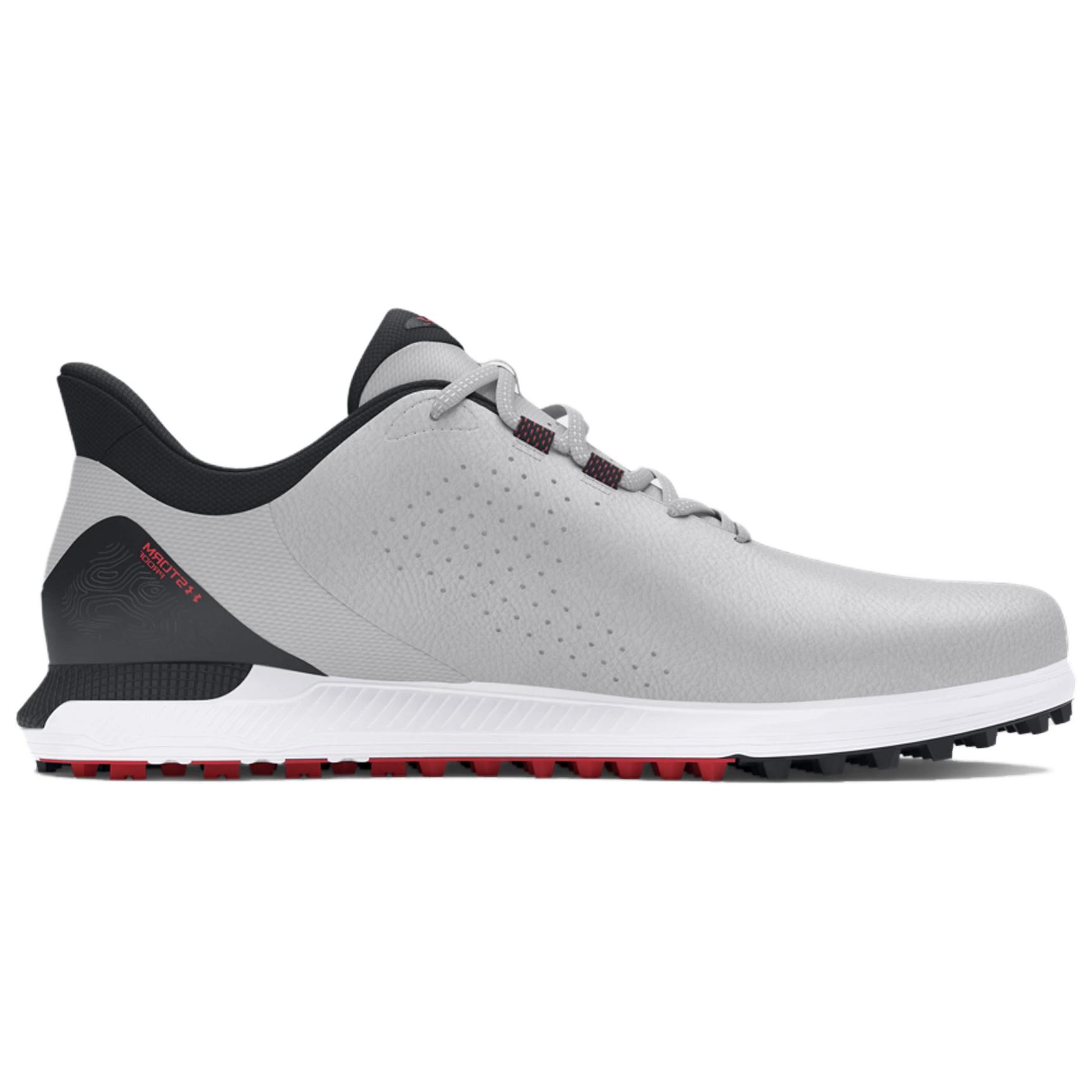 Order Under Armour HOVR Drive Fade Spikeless Golf Wide 'Mod Grey Black' 3027085-101