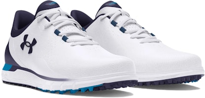 安德玛HOVR Drive Fade无钉高尔夫鞋宽版‘白色午夜海军蓝’ 3027085-100 Lookbook 安德玛HOVR Drive Fade无钉高尔夫鞋宽版‘白色午夜海军蓝’ 3027085-100