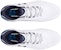 Under Armour HOVR Drive Fade Spikeless Golf Wide 'Putih Midnight Navy' 3027085-100